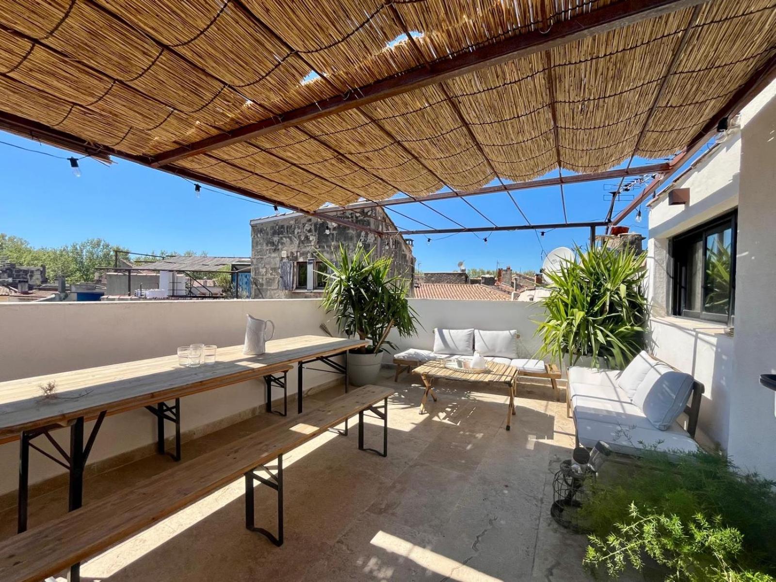 Maison Nomade, Clim - Terrasse Arles Exterior foto