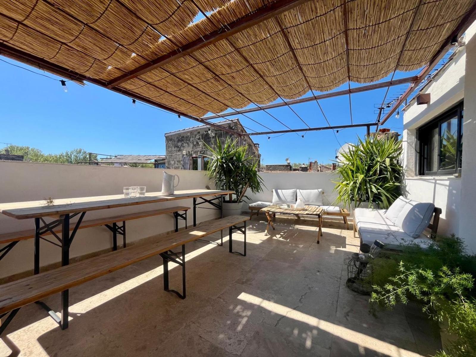 Maison Nomade, Clim - Terrasse Arles Exterior foto